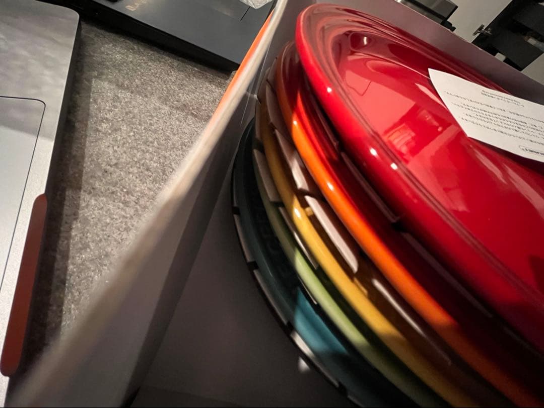 も*も様 LE CREUSET レインボー プレート 6枚セット