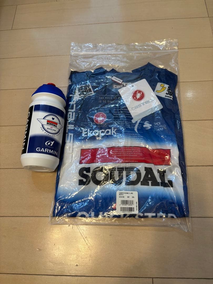 S*5様 新品 SOUDAL Quick-Step サイクルジャージ／Ekopa