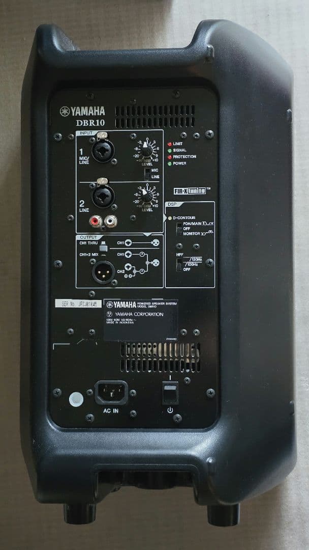 YAMAHA パワースピーカーシステム DBR10 ヤマハ