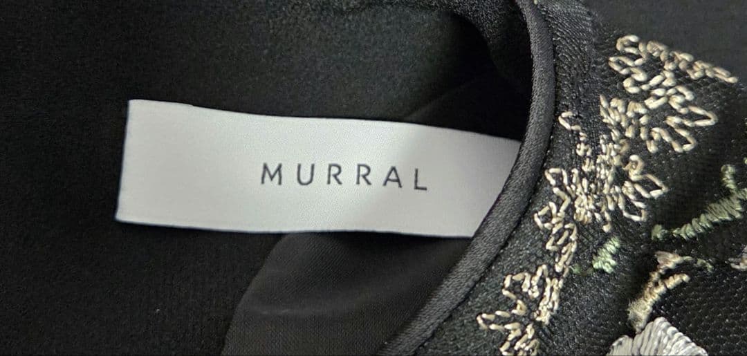 【MURRAL】Petal lace dress