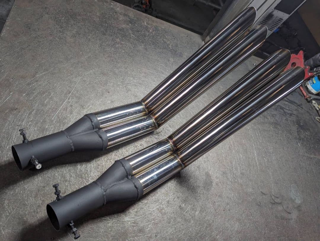 汎用　オリジナル竹槍マフラーカッター！