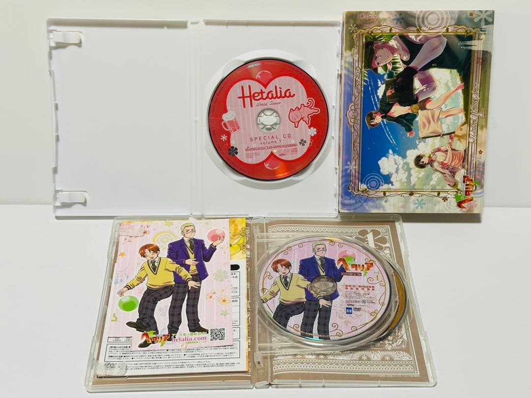 ヘタリア World Series アニメイト限定版 DVD セット