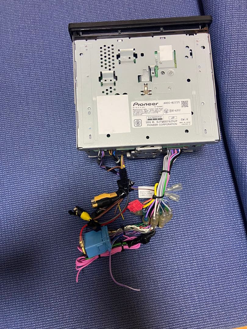 パイオニア　カロッツエリアカーナビ本体