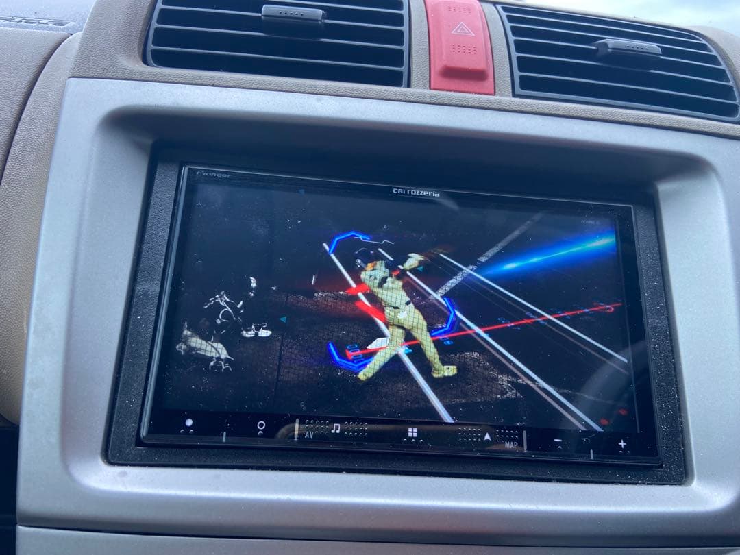 パイオニア　カロッツエリアカーナビ本体