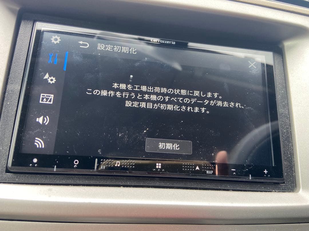 パイオニア　カロッツエリアカーナビ本体