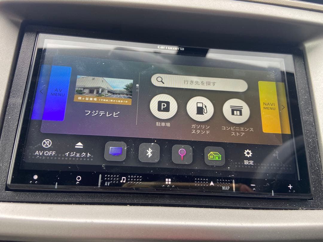 パイオニア　カロッツエリアカーナビ本体