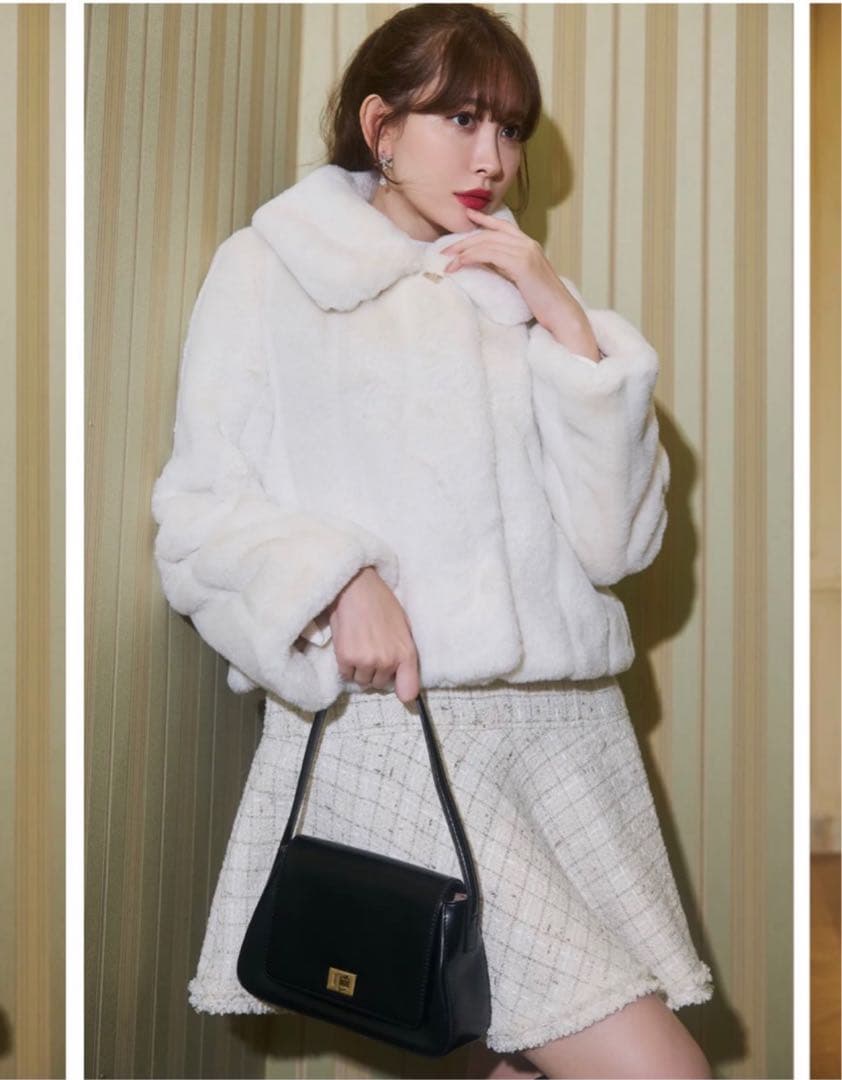値下げしました！Winter Love Faux Fur Coat