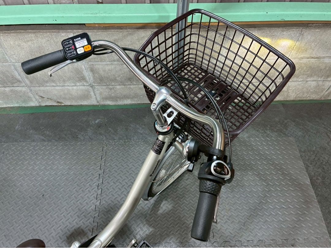 №3707 電動自転車 パナソニック　ビビL 24インチ ゴールド