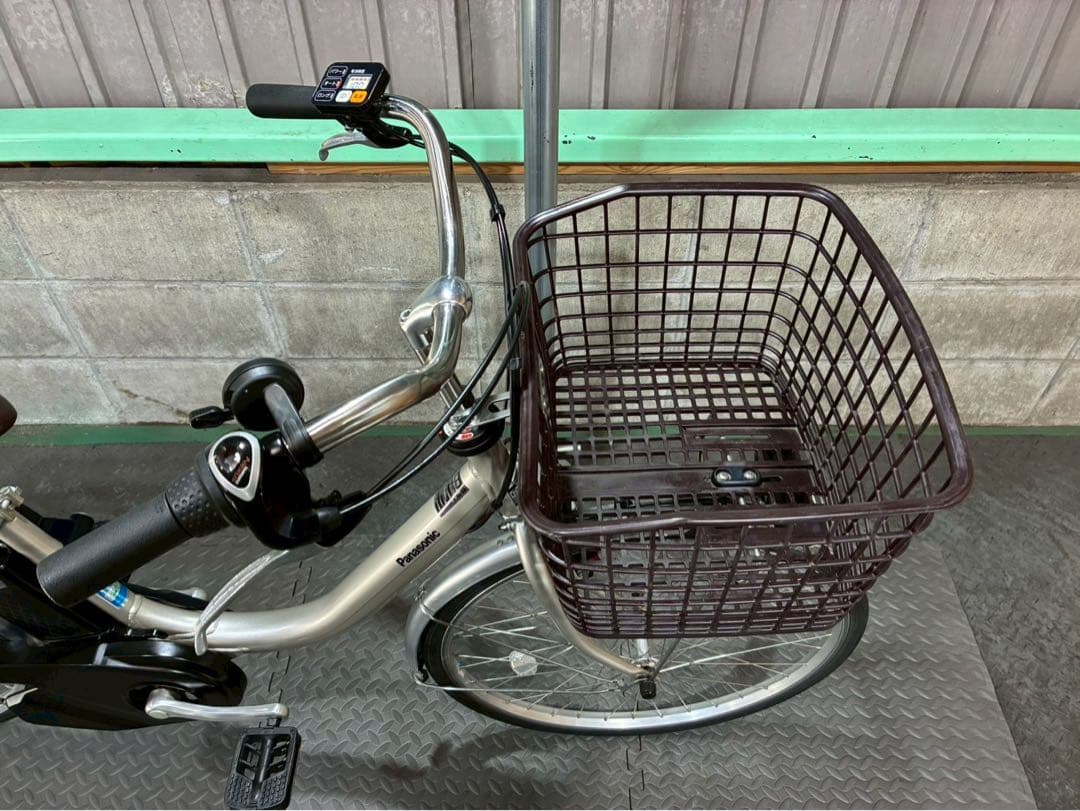 №3707 電動自転車 パナソニック　ビビL 24インチ ゴールド