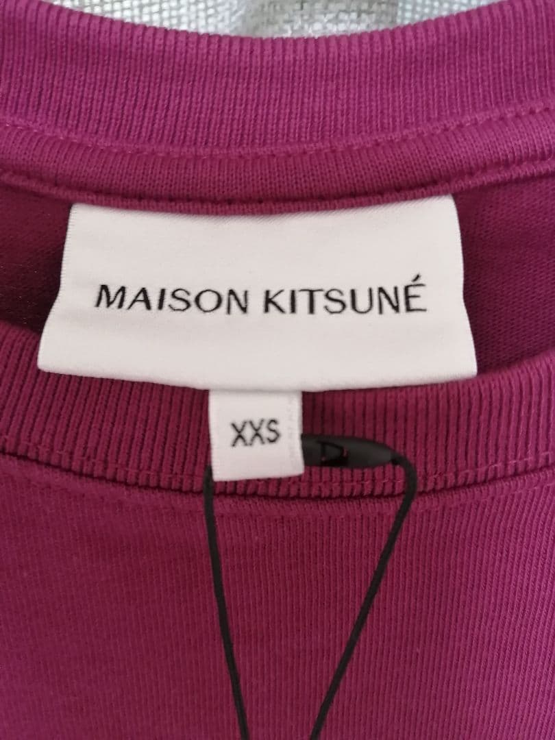 最終【新品】メゾンキツネ ボールド フォックスヘッドパッチコンフォートTシャツ