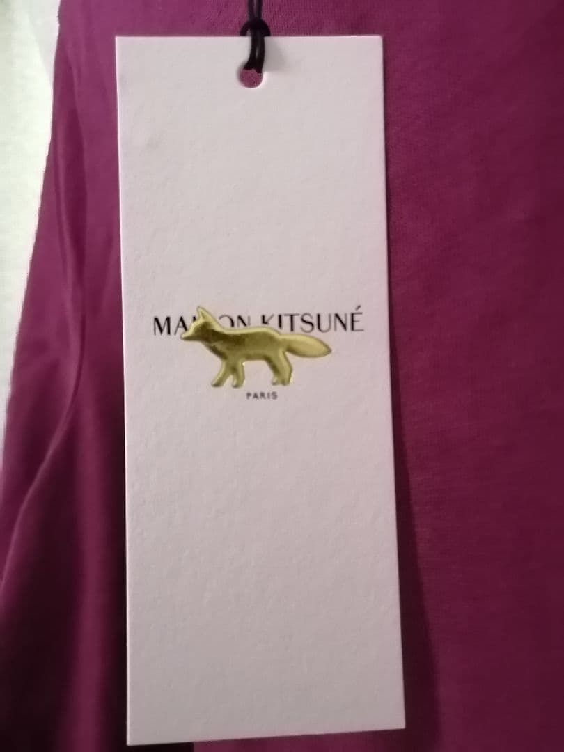 最終【新品】メゾンキツネ ボールド フォックスヘッドパッチコンフォートTシャツ