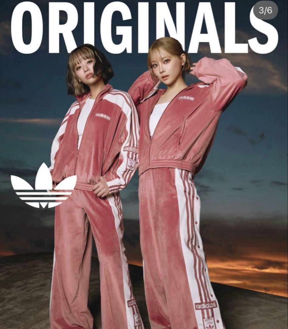 新品S adidas W ADIBREAK VELOUR TT 礒部希帆