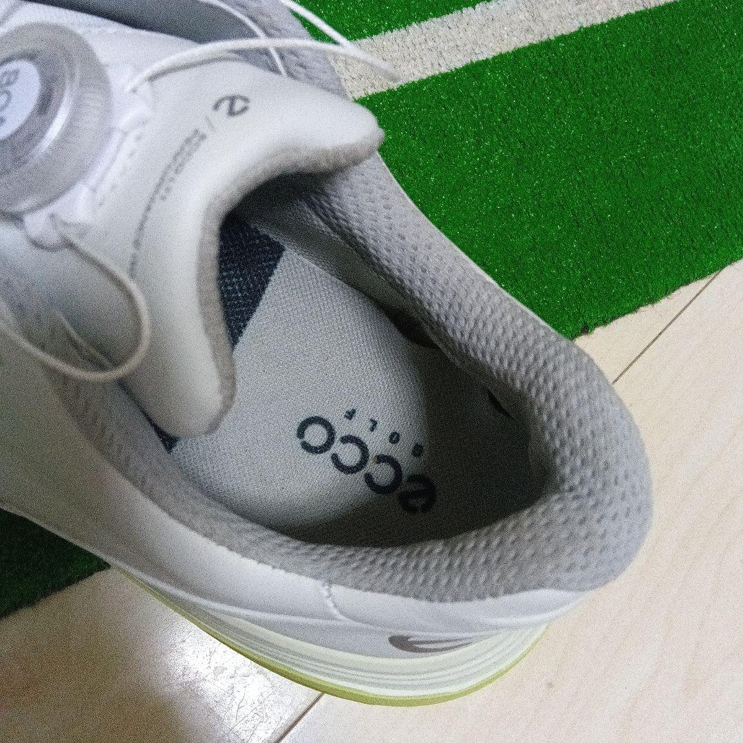 ecco Golf　美品　LT1 BOA　ゴルフシューズ　ホワイトライム　43