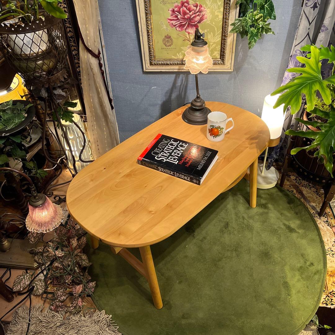 Sale アルダー　ソリッド　リビングテーブル　センターテーブル
