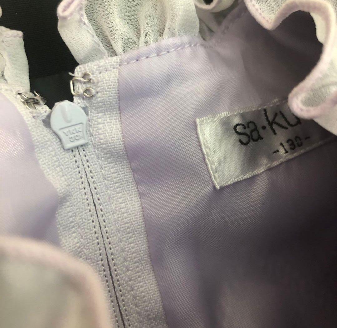 130 女の子　入学式　卒園式　フォーマルワンピース　セレモニー　結婚式