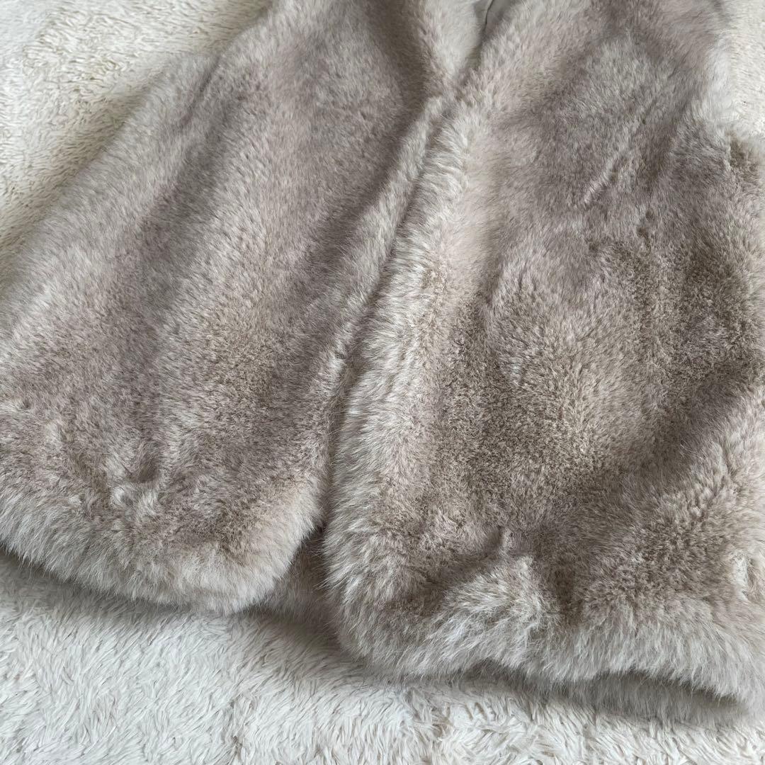 1148i 様　24AW 定価3万　ルージュヴィフ　エコファーベスト　ジレ