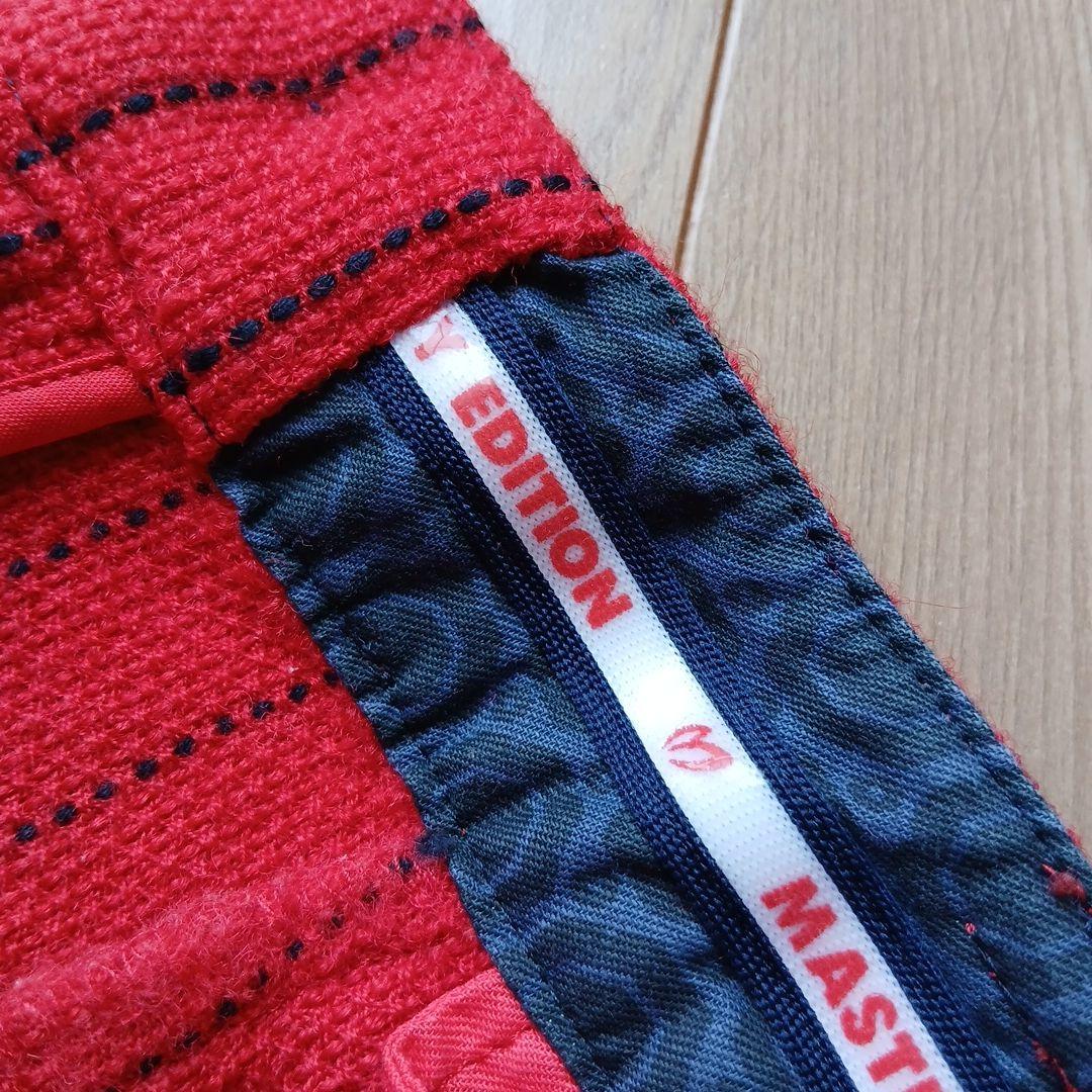 MASTER BUNNY EDITION ストライプニットパーカー