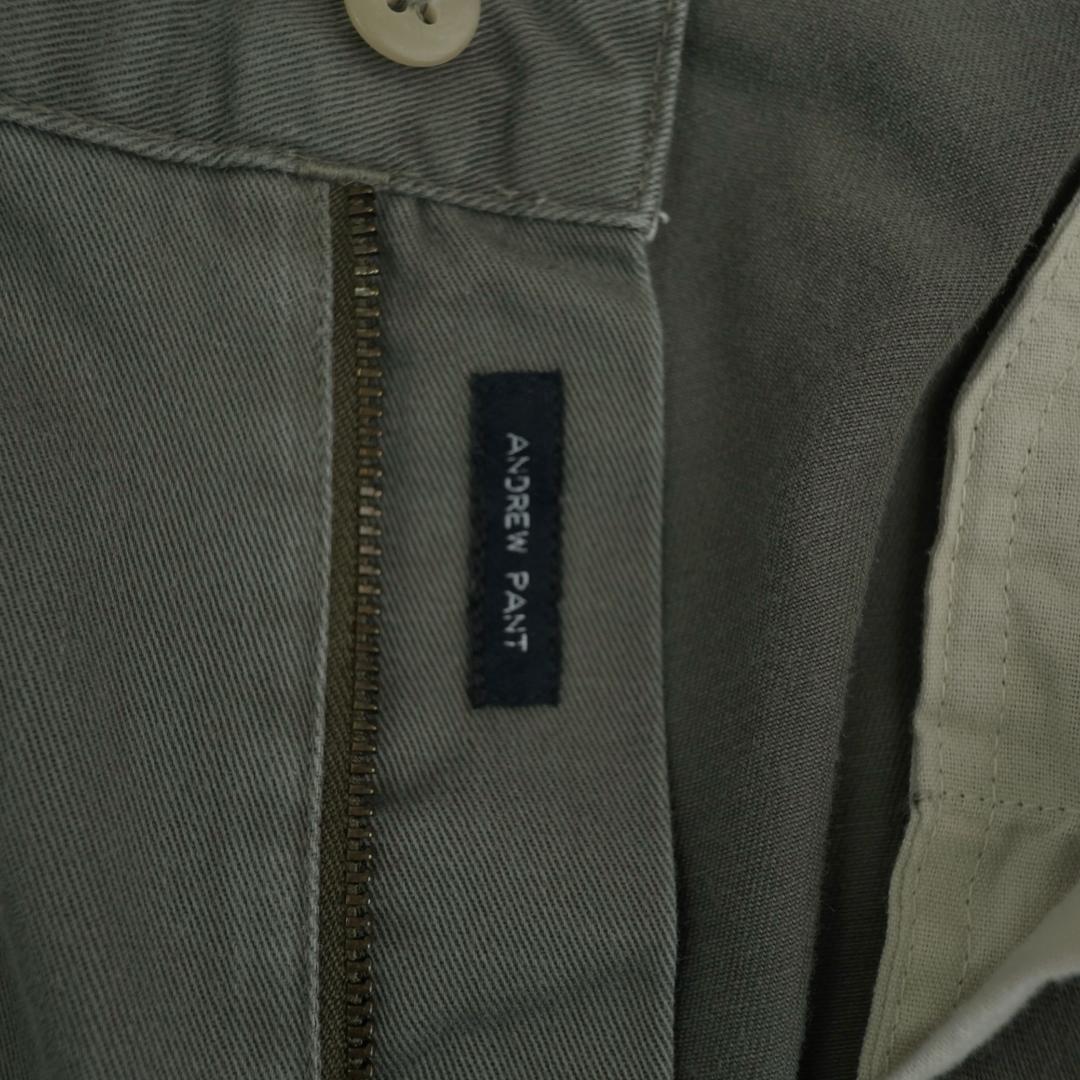 ラルフローレン 90s ツータックチノパンツ グレー 36×30.