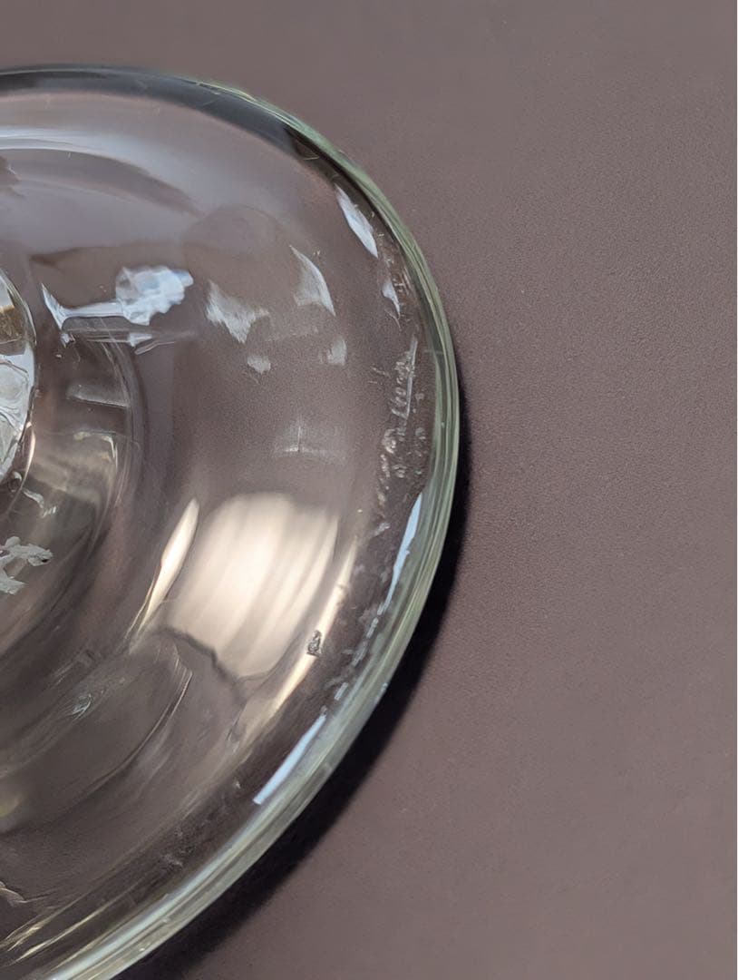 舩木倭帆（ふなきしずほ）作　ガラス製ワイン・ショットグラス 2個セット