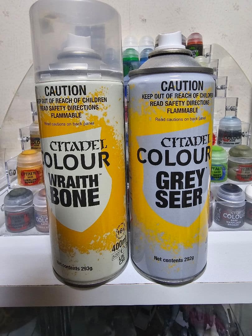 シタデルカラー64本セット+スプレー2本