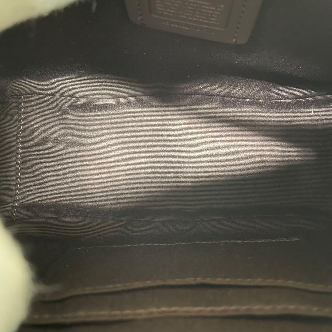 COACH サッチェルクロスボディ 2way ブラックレザー CT776 ST