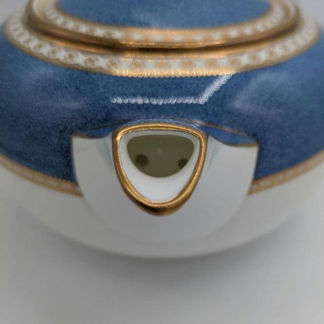 特★ウェッジウッド　ユーランダーブルー　ティーポット＆シュガーポット＆クリーマー