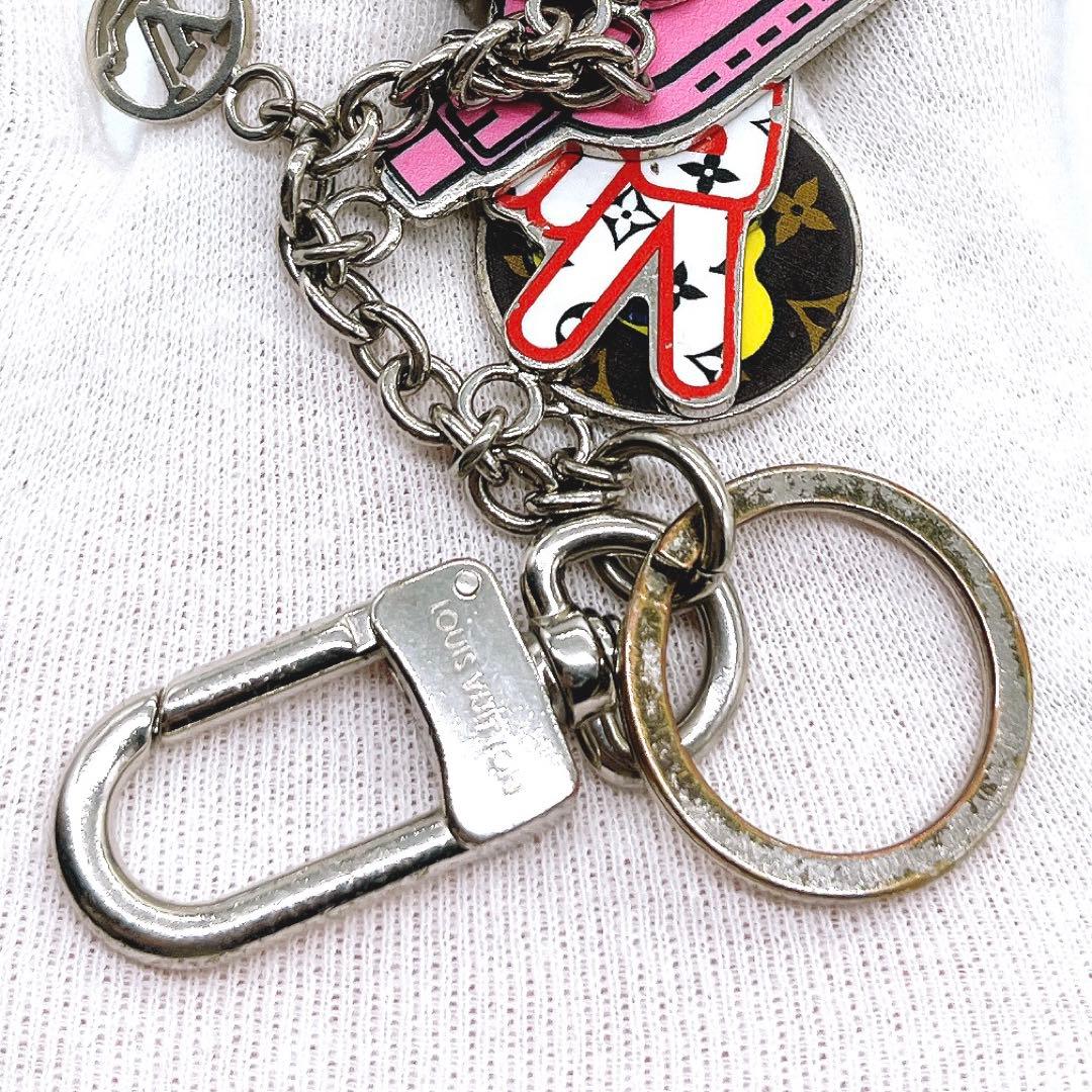 LOUIS VUITTON ポルトクレ　ストーリーズ　チャーム マルチカラー