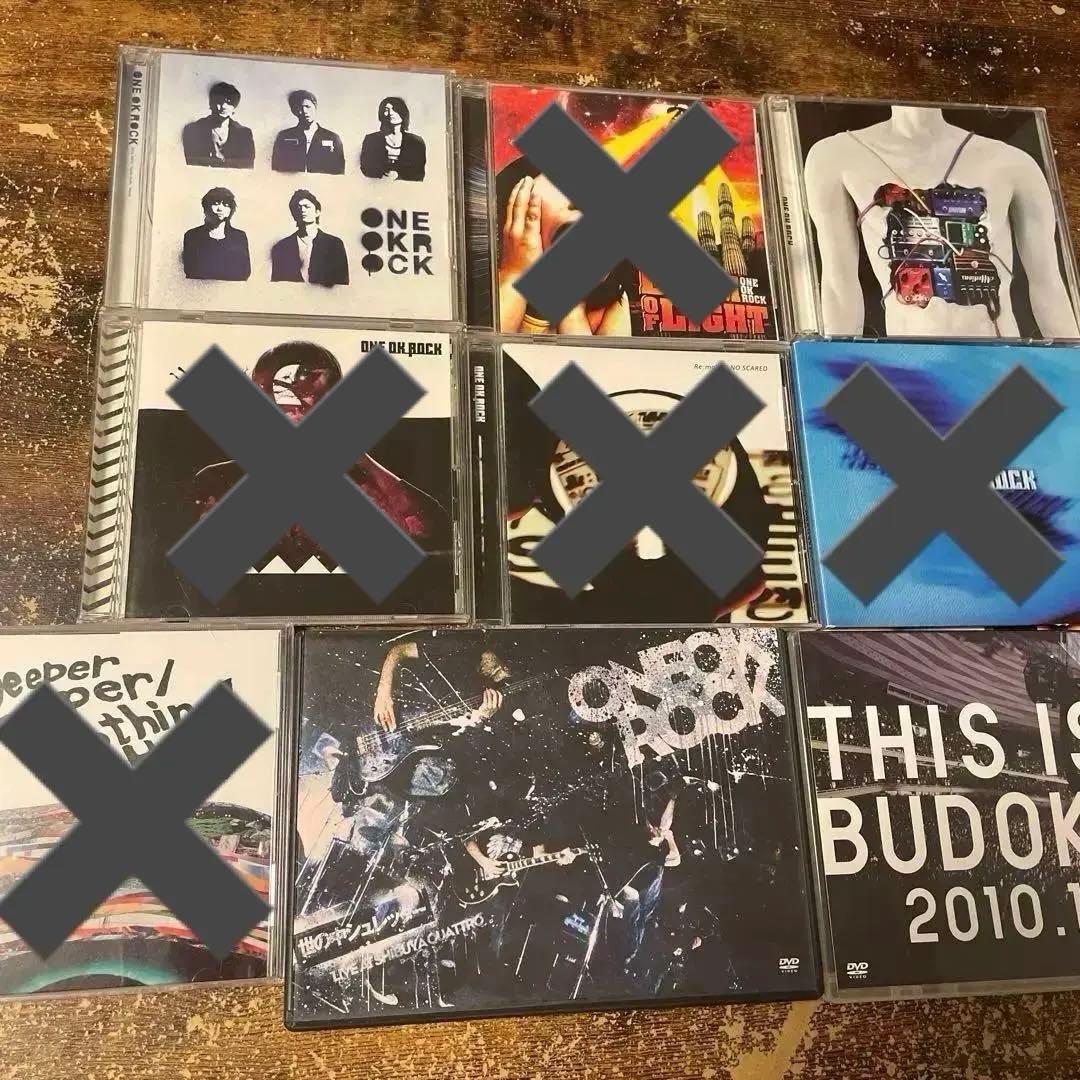 ONE OK ROCK CD・DVDまとめ売り！