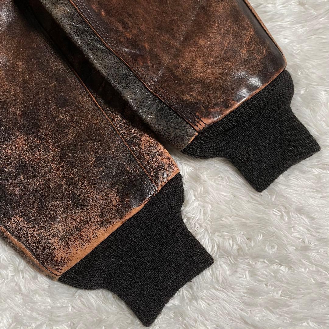 バズリクソンズ ウィリアムコレクション レザージャケット A-1 馬革