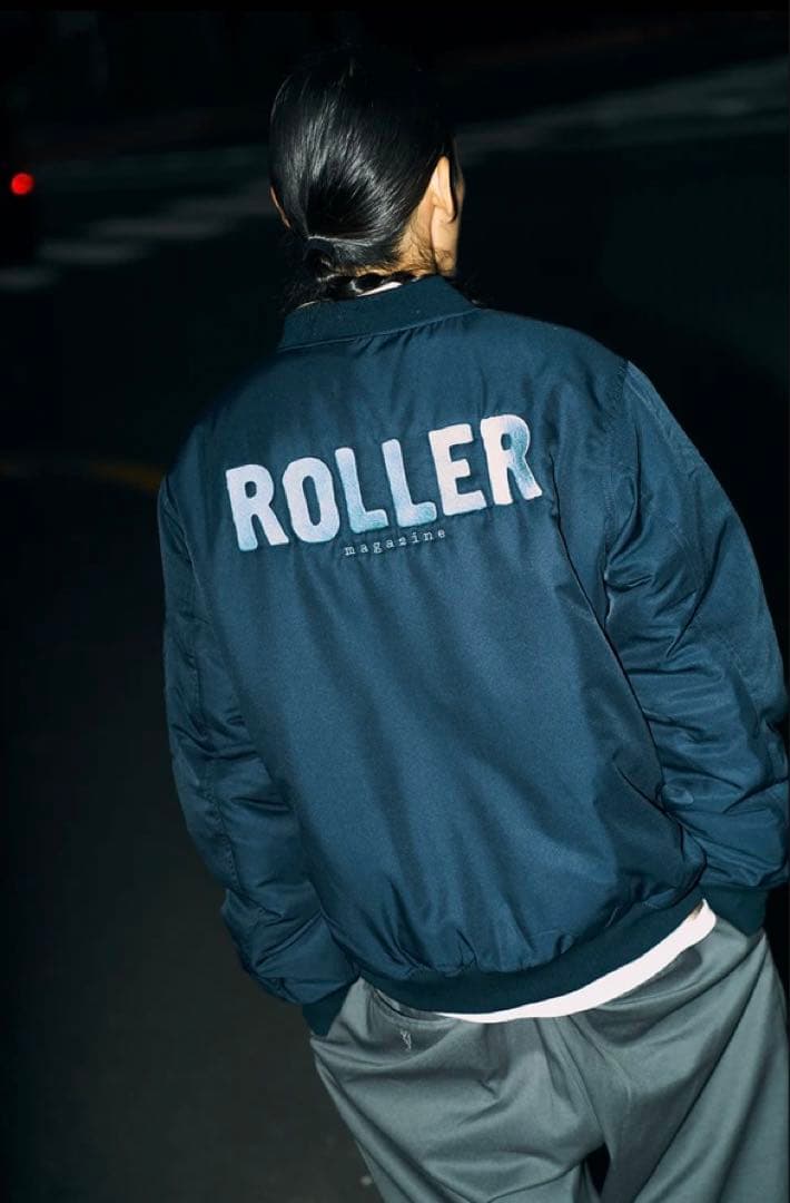 ROLLER Magazine ローラーマガジンMA-1 ジャケット LL