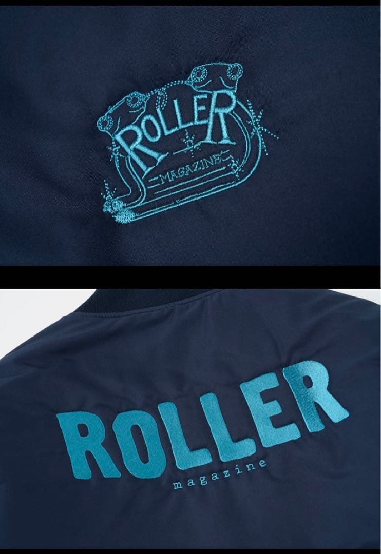 ROLLER Magazine ローラーマガジンMA-1 ジャケット LL