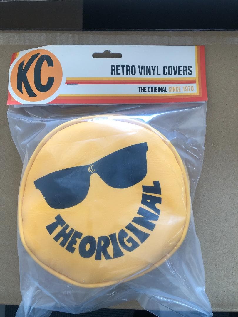 KC HiLiTES 6\" ライトカバー ソフトビニール スマイルサングラス