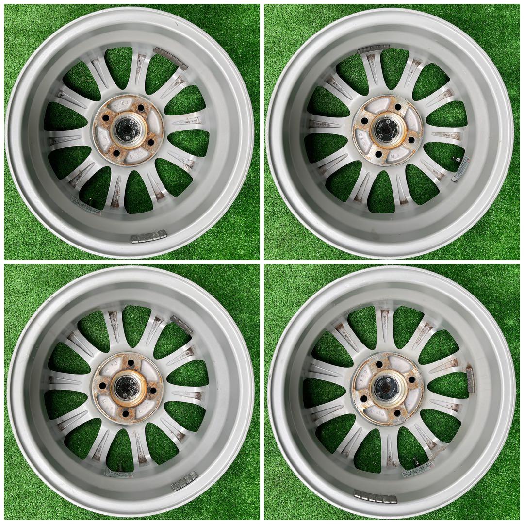 AZ SPORTS 14x4.5J +43 4H 100 4本 アルミホイール