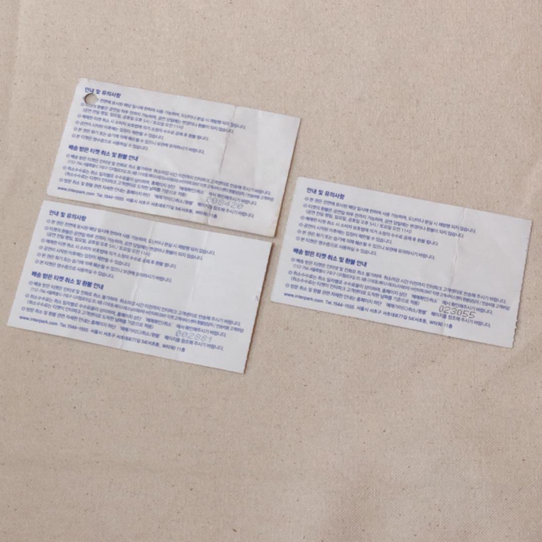 BTS 防弾少年団 花様年華 ON STAGE オンステ チケット 半券