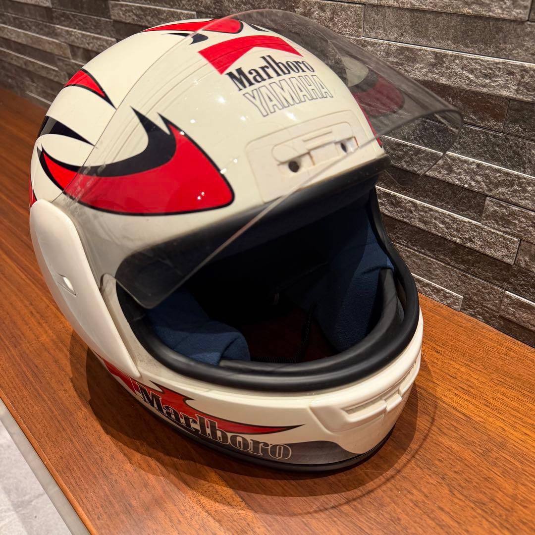 【希少】 美品！ヤマハMarlboro フルフェイス Lヴィンテージ 当時物