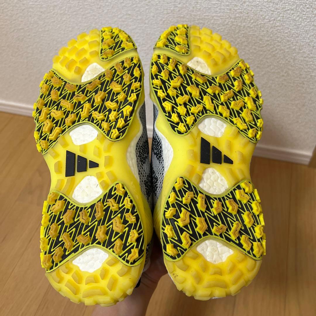 25.5㎝【adidas コードカオス22 ボア】ゴルフシューズ グレー