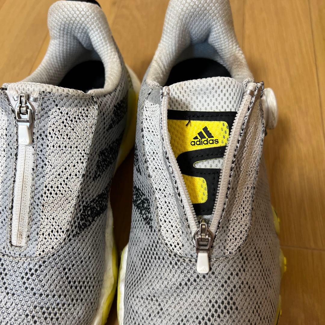 25.5㎝【adidas コードカオス22 ボア】ゴルフシューズ グレー