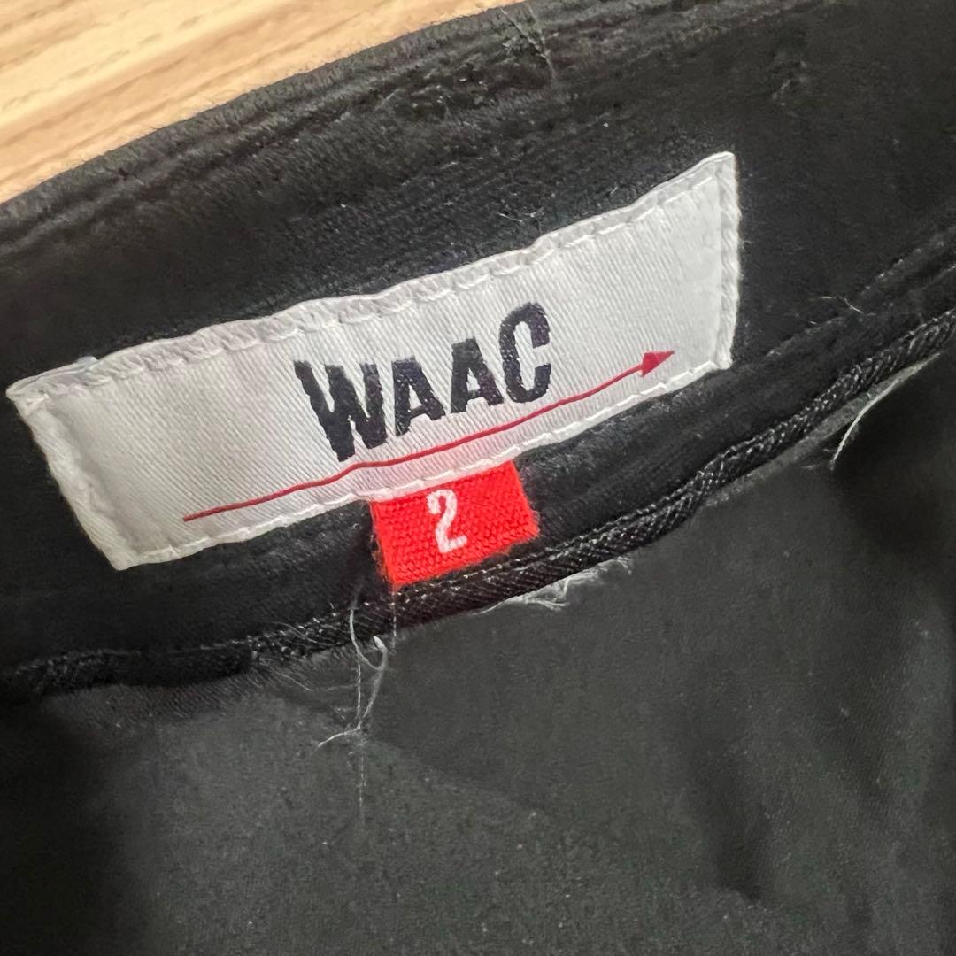 WAAC ワックスカート　インナーパンツ付きスカート　美品