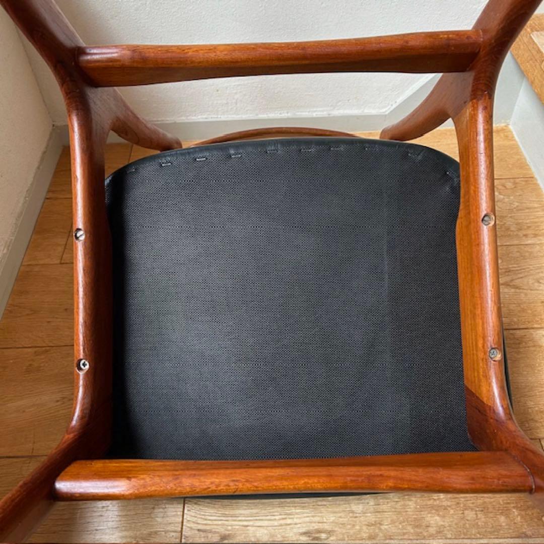 ぽ*す様 Schionning & Elgaard chair teak lea