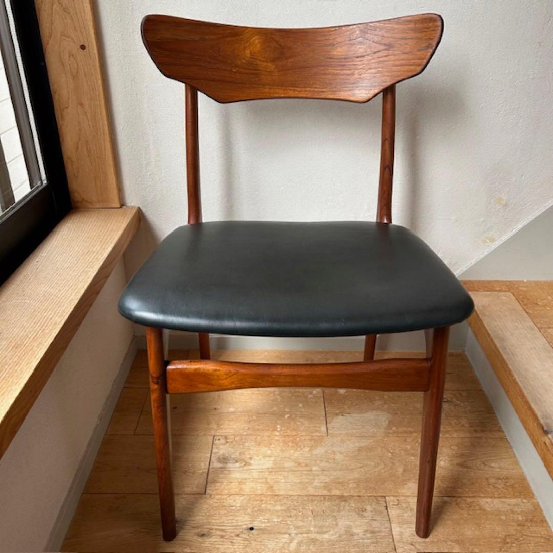 ぽ*す様 Schionning & Elgaard chair teak lea