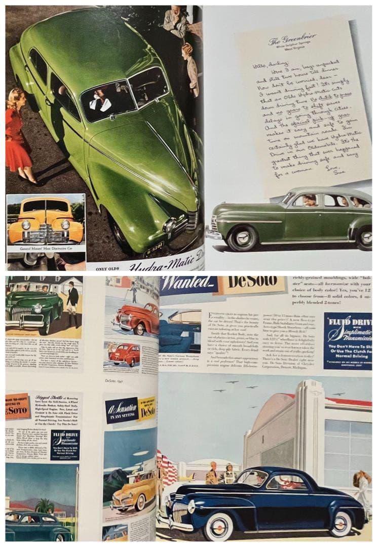 洋書 All-American Ads 40s 広告 スペースエイジ インテリア