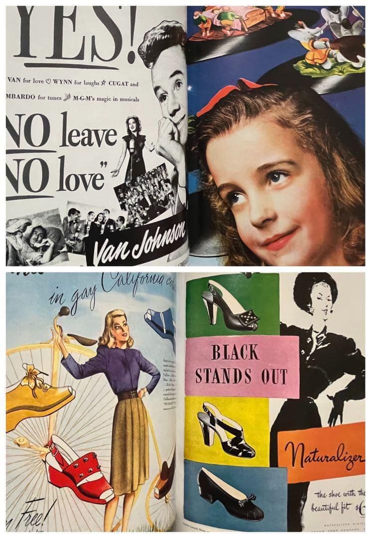 洋書 All-American Ads 40s 広告 スペースエイジ インテリア