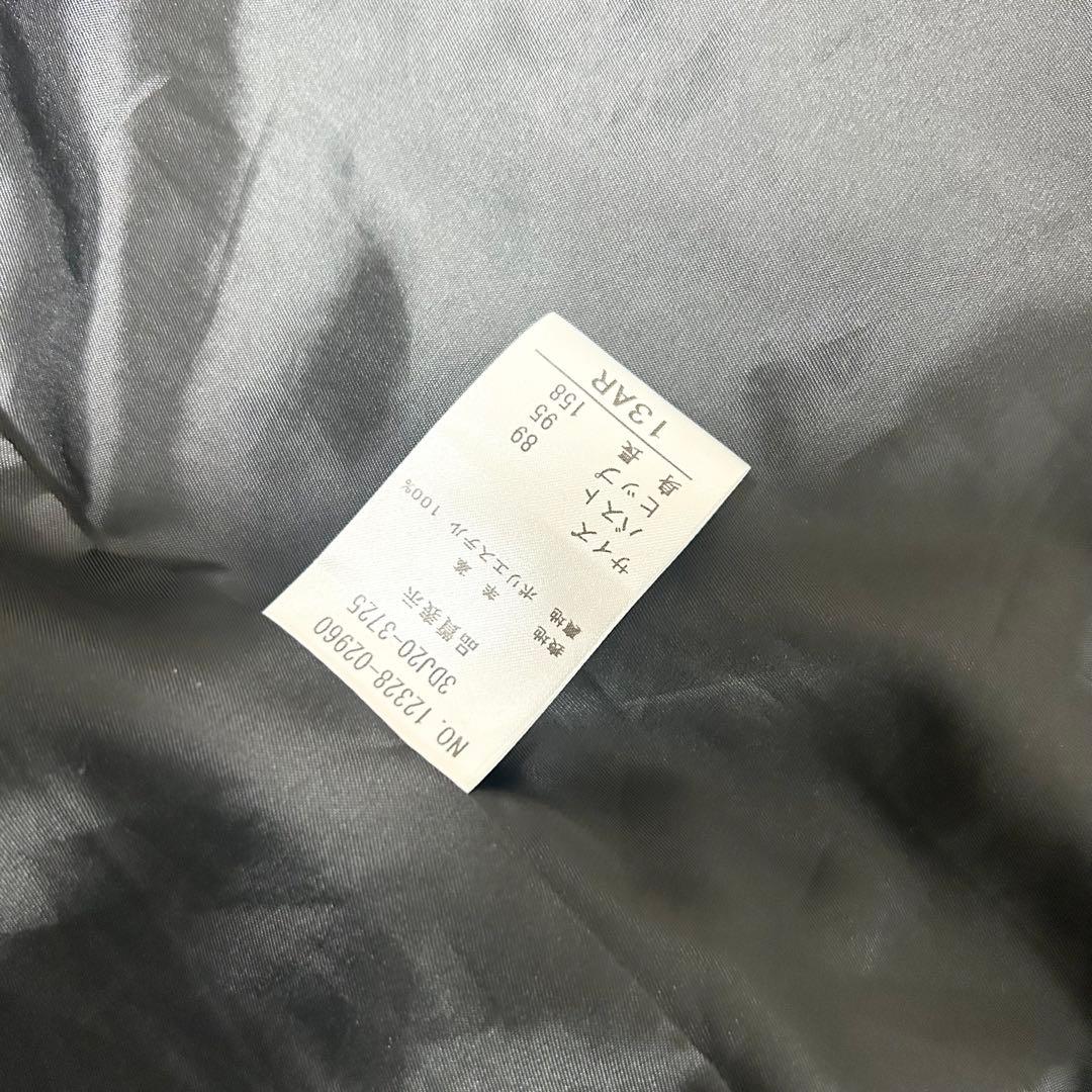 極美品　ダーマコレクション　レザートレンチコート　ラムレザー　メタリックシルバー