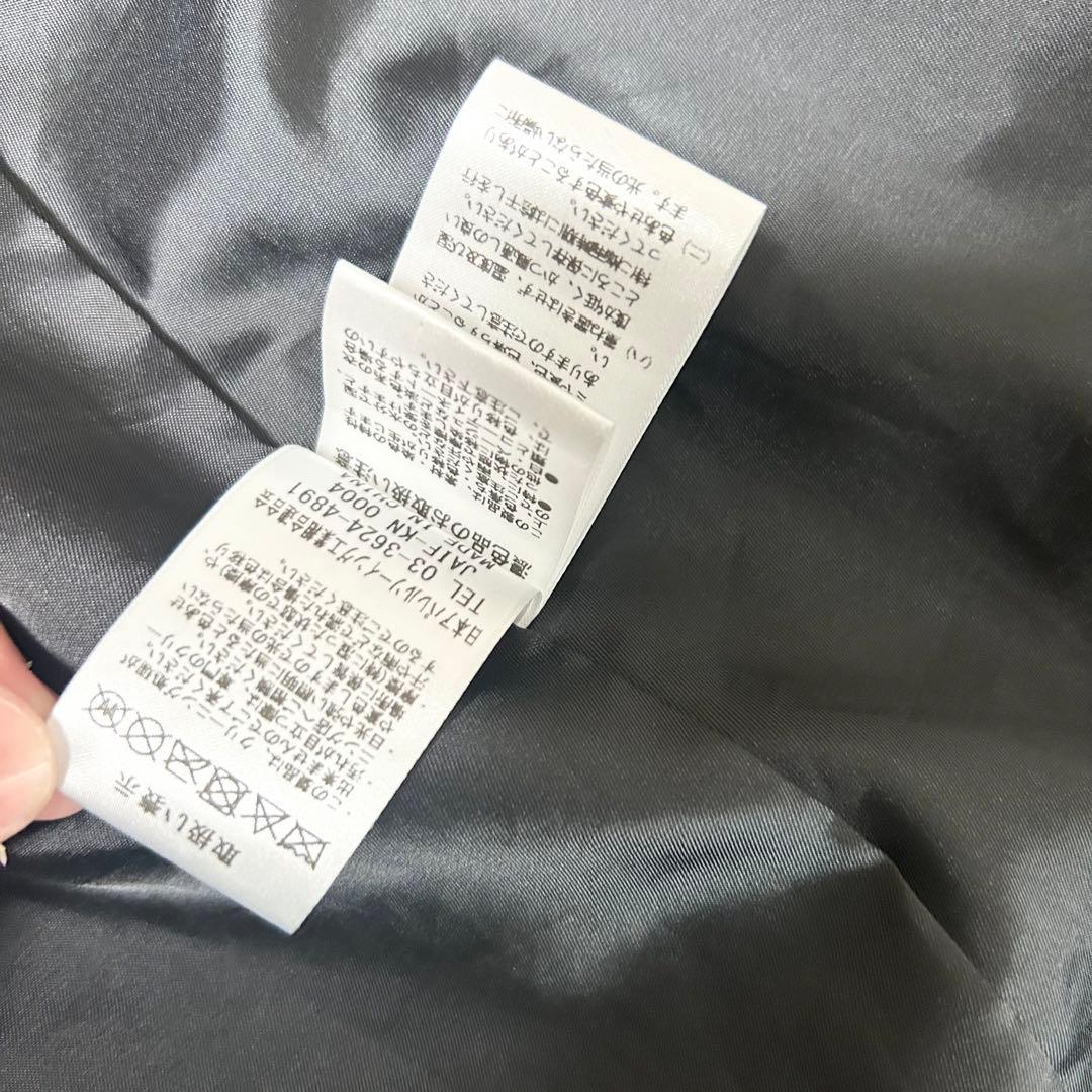 極美品　ダーマコレクション　レザートレンチコート　ラムレザー　メタリックシルバー