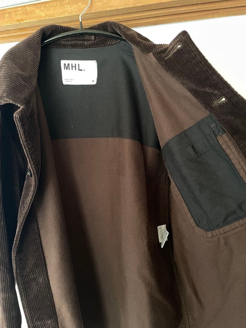 MHL. ブラウン コーデュロイ カバーオール Mサイズ