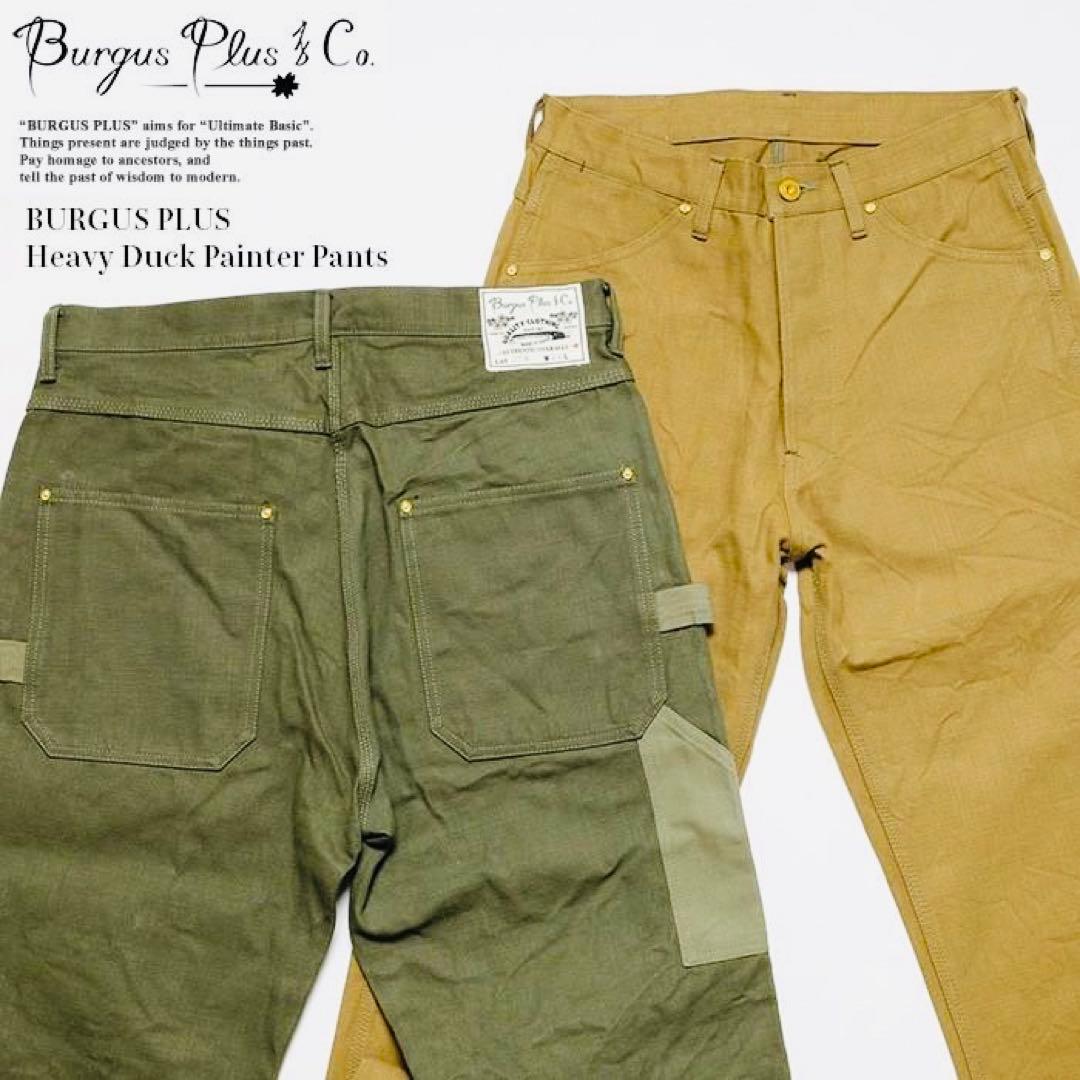 パンツ BURGUS PLUS Heavy Duck Painter Pants w32