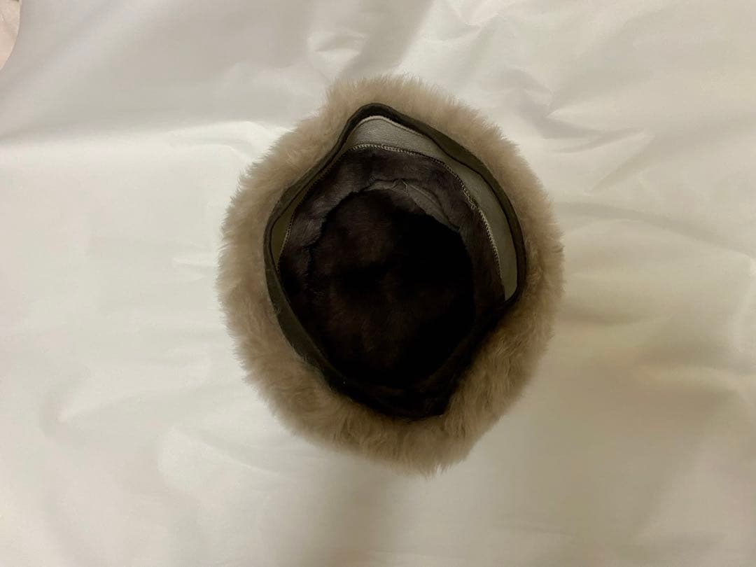 ❤️ 美品未使用　イタリア製　Grevi modoグレヴィ グレージュ　ファー