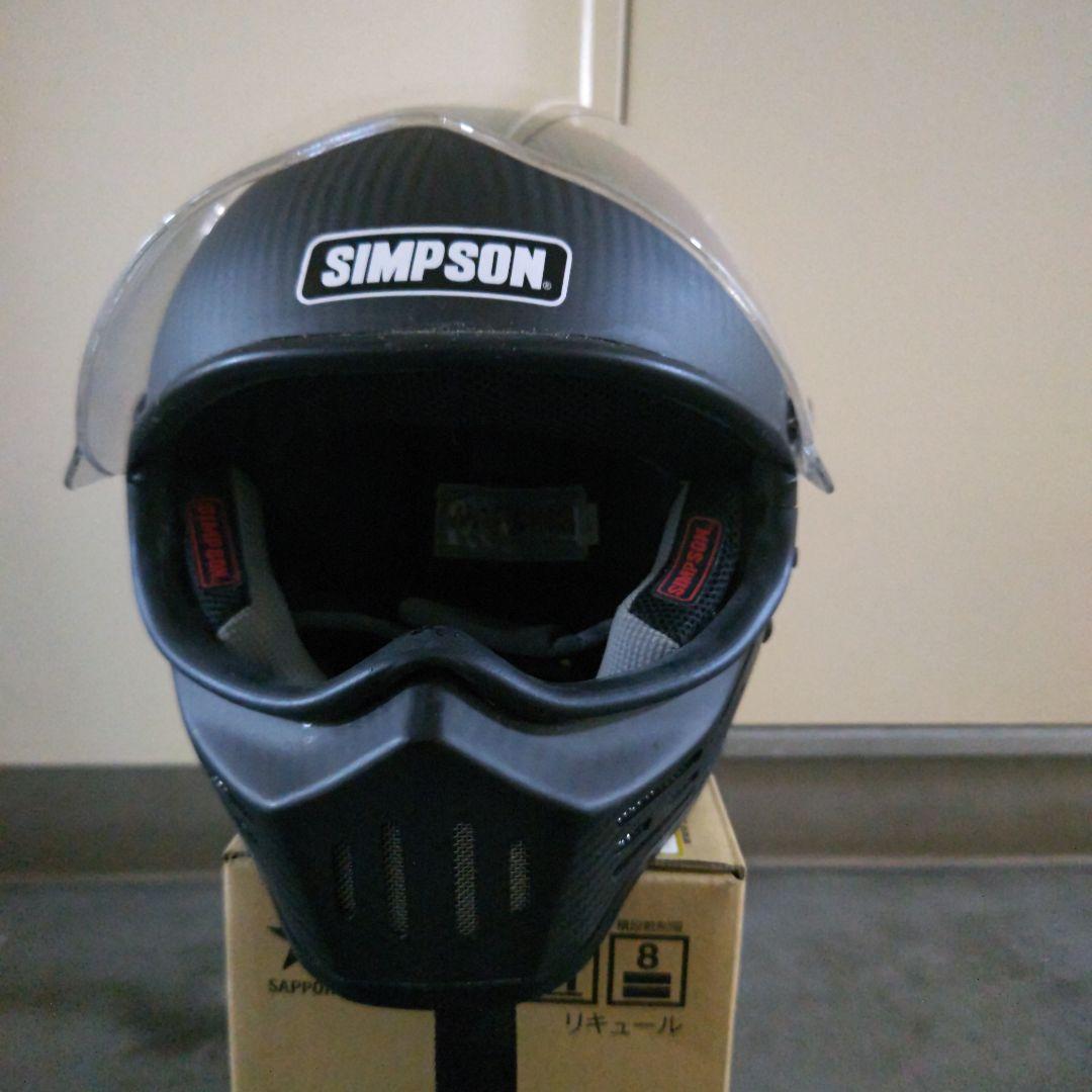新品・未使用SIMPSOM M30 フルフェイスヘルメット カーボン