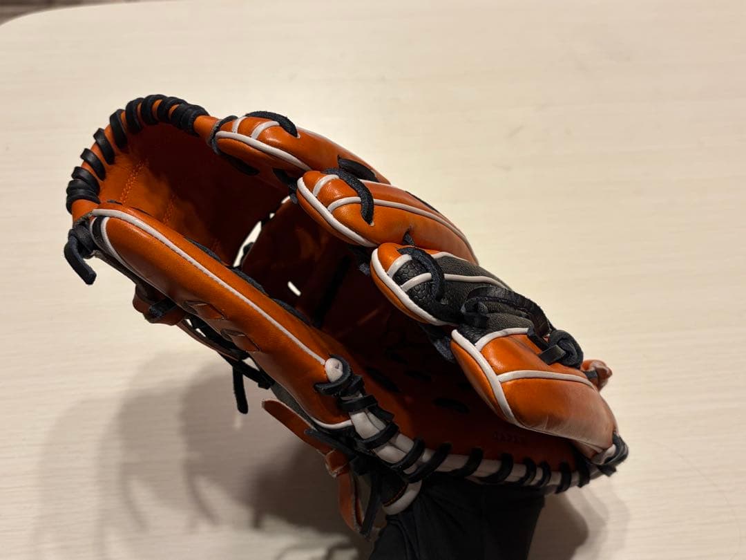 WILSON 軟式オーダーグラブ D1型 横型 湯もみ型付け済み 大谷風 投手用