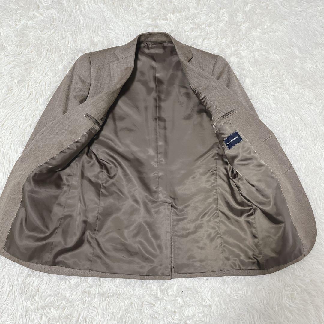 THE SUIT COMPANY スーツ　3点セット　ヘリンボーン